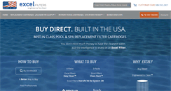 Desktop Screenshot of excelfilters.com